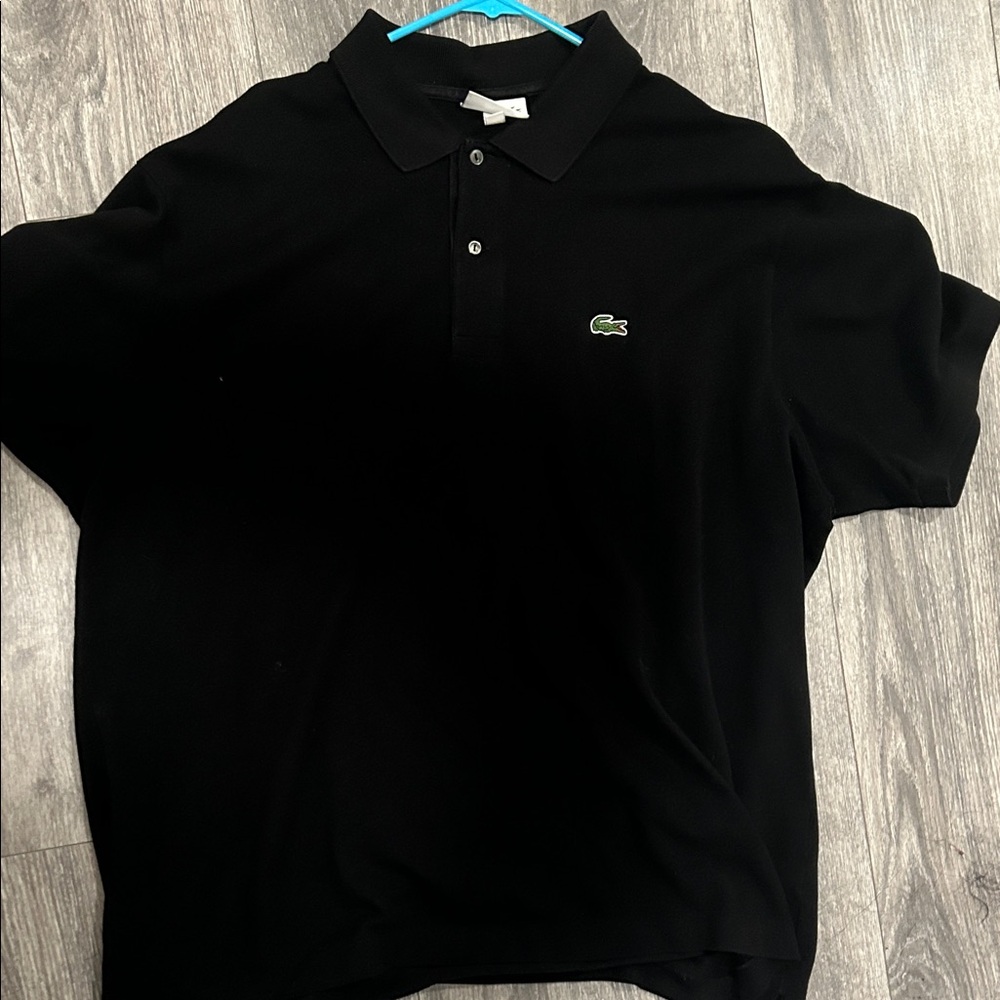 Lacoste Men's Polo Shirt in Black